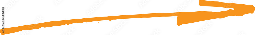 Aufkleber artistic line brush stroke design element