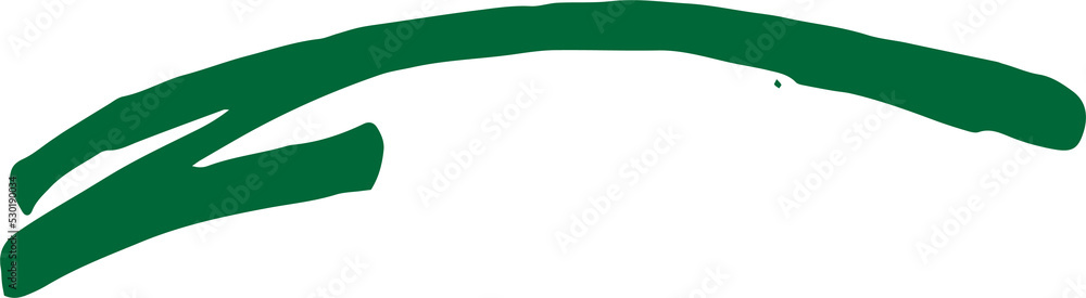 Poster artistic line brush stroke design element