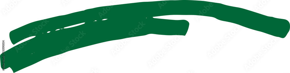 Aufkleber artistic line brush stroke design element