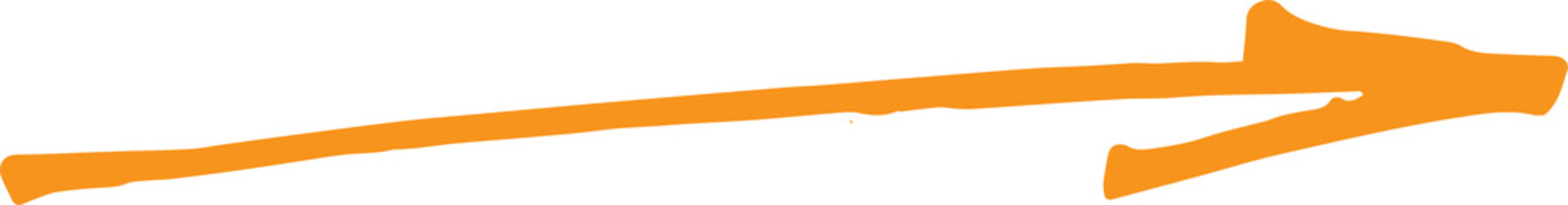 artistic line brush stroke design element