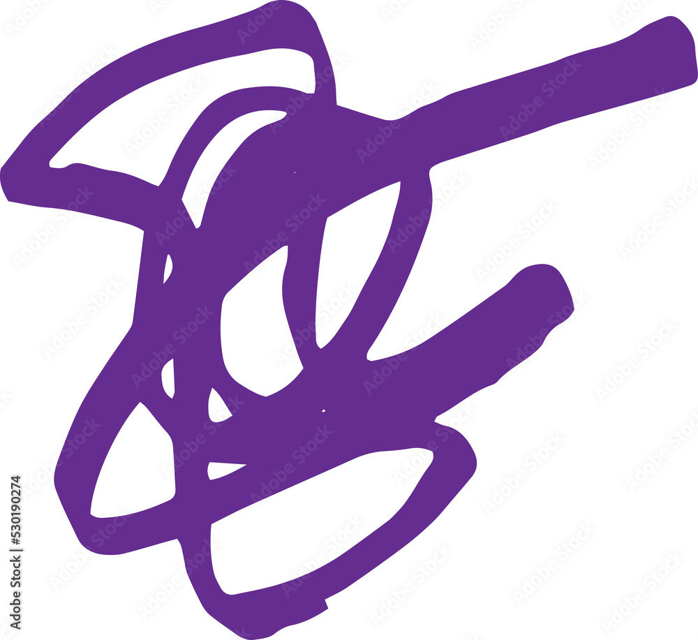 Poster abstract colorful scribble line stroke, artistic graphic design elements for lower third, brush line