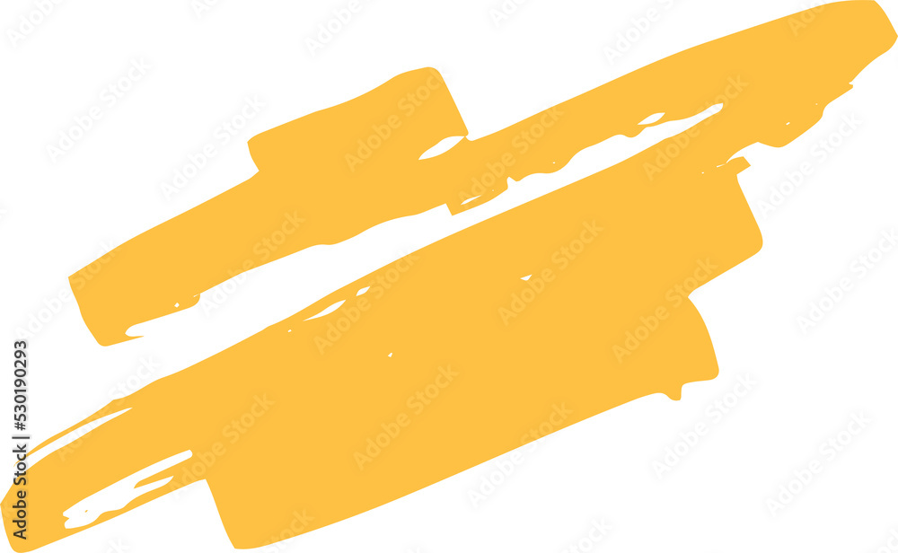 Aufkleber abstract colorful scribble line stroke, artistic graphic design elements for lower third, brush line