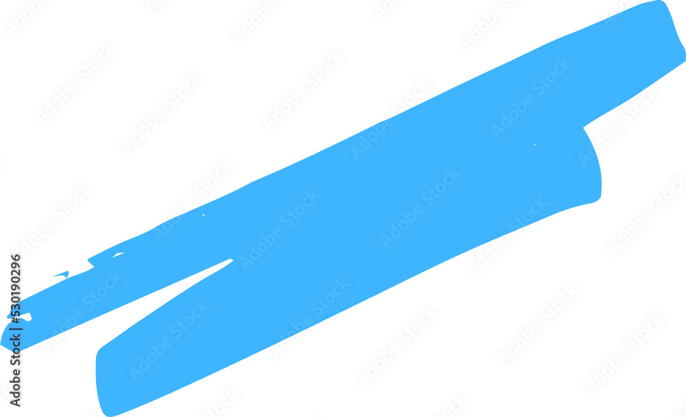 Aufkleber abstract colorful scribble line stroke, artistic graphic design elements for lower third, brush line