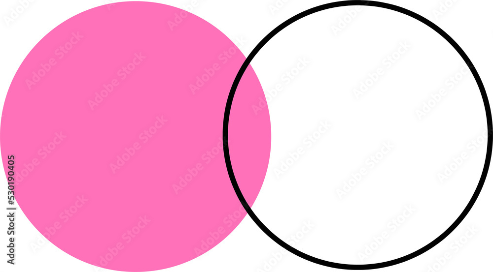 Poster round abstract trendy design element. aesthetic shape for creative design ornament. collection of mi