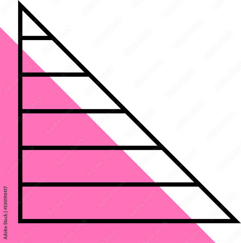 Poster triangle abstract trendy design element. aesthetic shape for creative design ornament. collection of