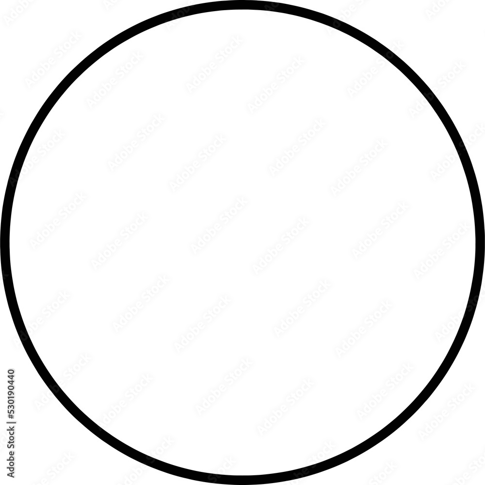 Poster round abstract trendy design element. aesthetic shape for creative design ornament. collection of mi