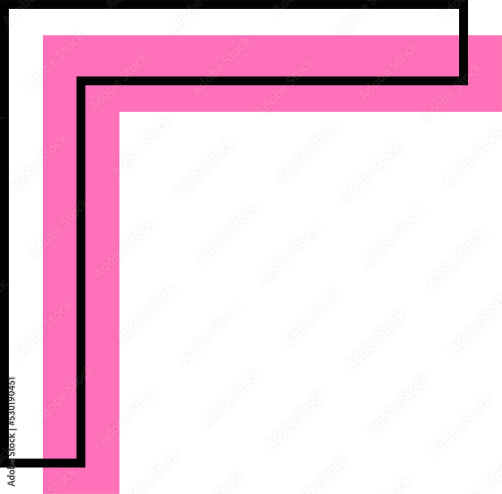 Poster square abstract trendy design element. aesthetic shape for creative design ornament. collection of m