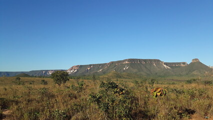 landscape with mountains