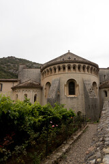 Obraz premium Saint-Guilhem-le-Désert medieval town in southern France