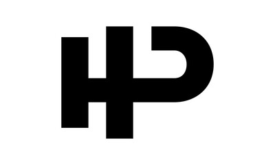 HP logo letter alphabet