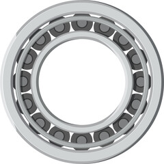 Self-aligning ball bearings isolated spare part