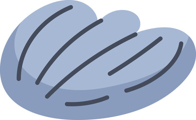 Conch or sink summer vacation sand decor, seashell