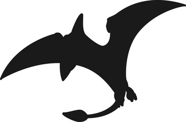 Flying dinosaur Pterodactylus isolated pterodactyl © Buch&Bee