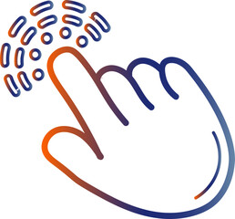Click Arrow Pointer Doodle Icon