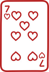 Poker Card Doodle Icon