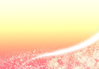 光の筋があるグラデーションのキラキラな背景