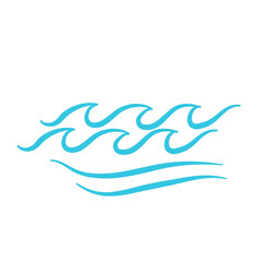 line water waves icon