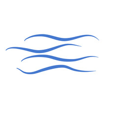 line water waves icon