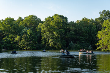 Central Park lake