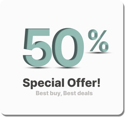 20% special offer 3D, design template, vectors, marketing, Instagram post discount, digital banner, digits banner, post-marketing, post instagram, template special offer Instagram 3d.