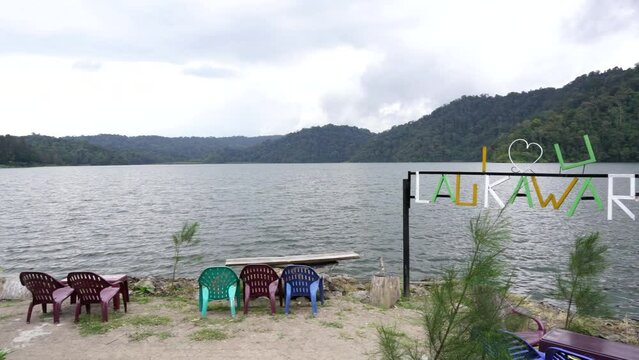 Lau Kawar Lake is a lake located in Kutagugung Village, Naman Teran District, under the foot of the Sinabung volcano, Karo Regency, North Sumatra Province.