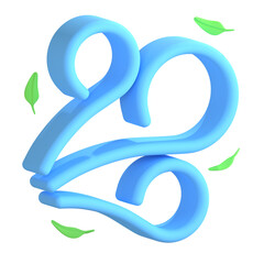 wind air weather 3d icon illustrations