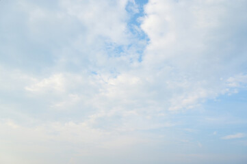 blue sky background, natural landscape