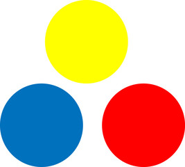 primary color  red, yellow, blue