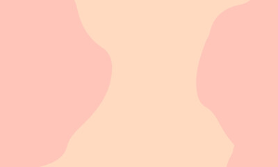 cream background with peach blob abstract