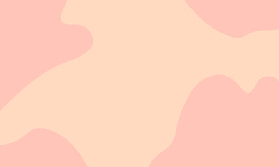 cream background with peach blob abstract