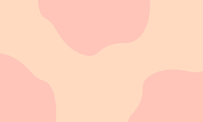 cream background with peach blob abstract