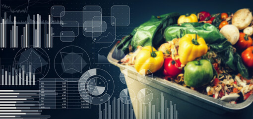 廃棄された食品と統計データ　フードロス　食品ロス