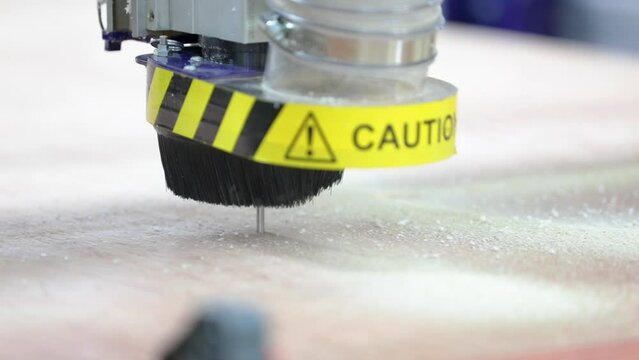 Cutting wood with CNC machine design and programming