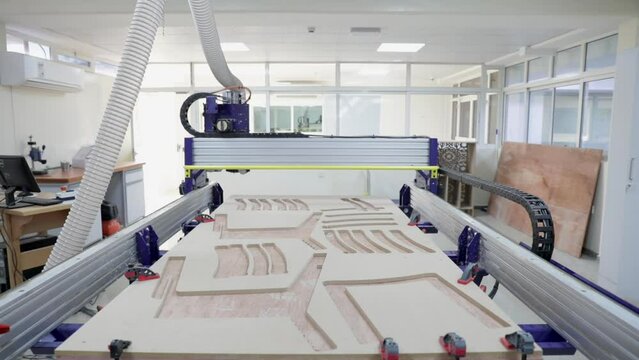 Cutting wood with CNC machine design and programming
