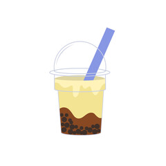 Boba bubble drink