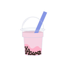 Boba bubble drink