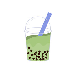 Boba bubble drink