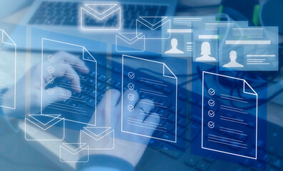 Data management system. Document management system. Enterprise data management software. Personnel selection.