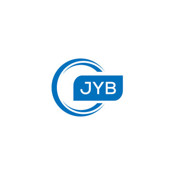 JYB letter design for logo and icon.JYB typography for technology, business and real estate brand.JYB monogram logo.