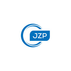 JZP letter design for logo and icon.JZP typography for technology, business and real estate brand.JZP monogram logo.