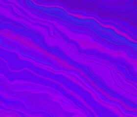 Purple and blue abstract chromatic background of waves.
