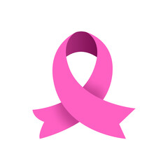 Pink lace symbolizing awareness in the prevention and fight against breast cancer. October Rose, breast cancer prevention month