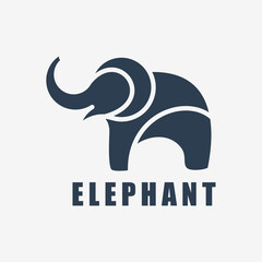 elephant logo graphic design