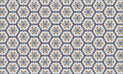
Abstract geometric shapes seamless vintage creative decoration design texture vector illustration background 