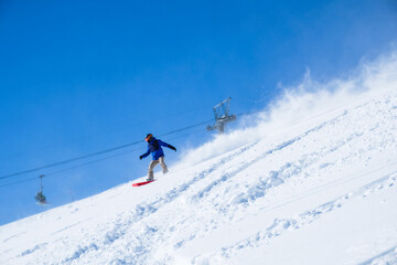 Fototapeta na wymiar スキー場の風景