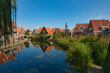 Fototapeta premium Volendam in Nordholland