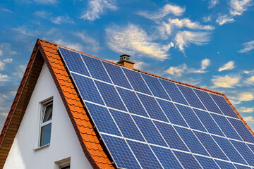 Einfamilienhaus mit Solaranlage bzw. Photovoltaikanlage