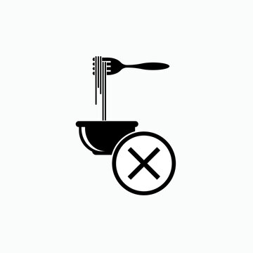 Food Insecurity Icon.  Symbol Of Mass Consumption Material Unpreparedness - Vector.    