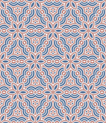 Geometric pattern. Seamless vector background. Ethnic graphic design.