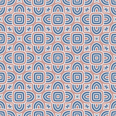 Geometric pattern. Seamless vector background. Ethnic graphic design.